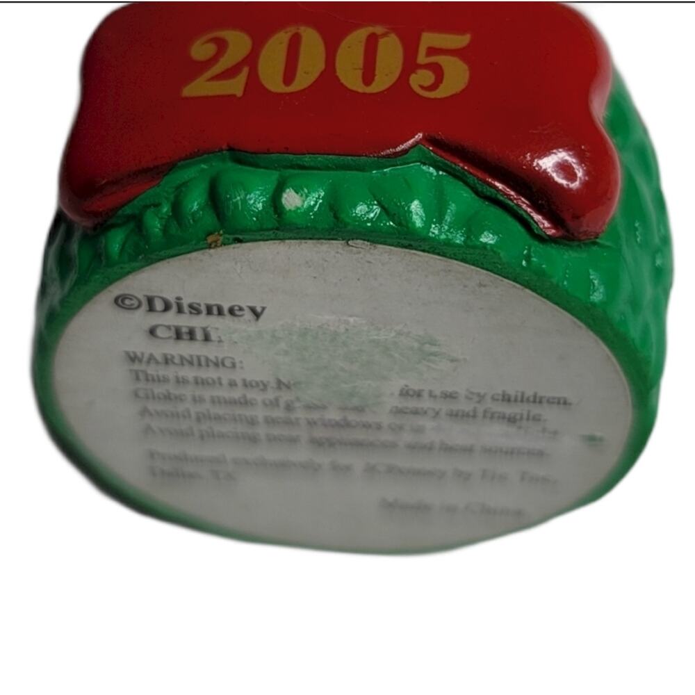 2005 JC Penney Mickey Mouse Christmas Snow Globe Disney Collectors Item Vintage - Picture 3 of 4